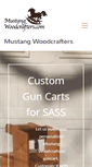 Mobile Screenshot of mustangwoodcrafters.com